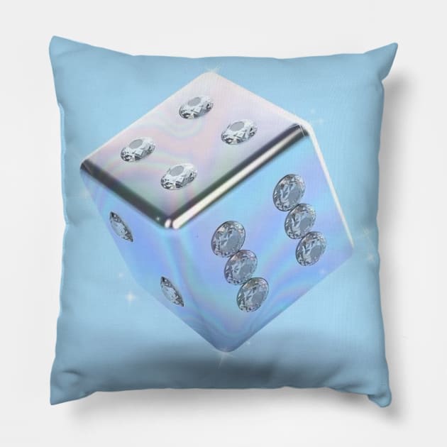 cube surrealism Pillow by Evolution17