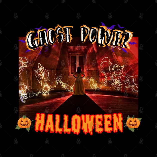 Ghost power on Halloween by Studio468