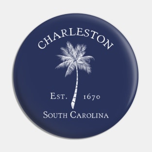 Charleston South Carolina SC Palmetto Old Style Pin