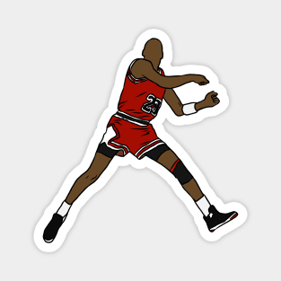 Michael Jordan Game Winner Celebration Magnet