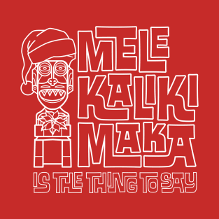 Melekalikimaka Tiki Bar T-Shirt