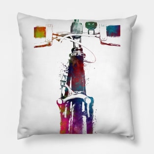 Cycling Bike sport art #cycling #sport Pillow