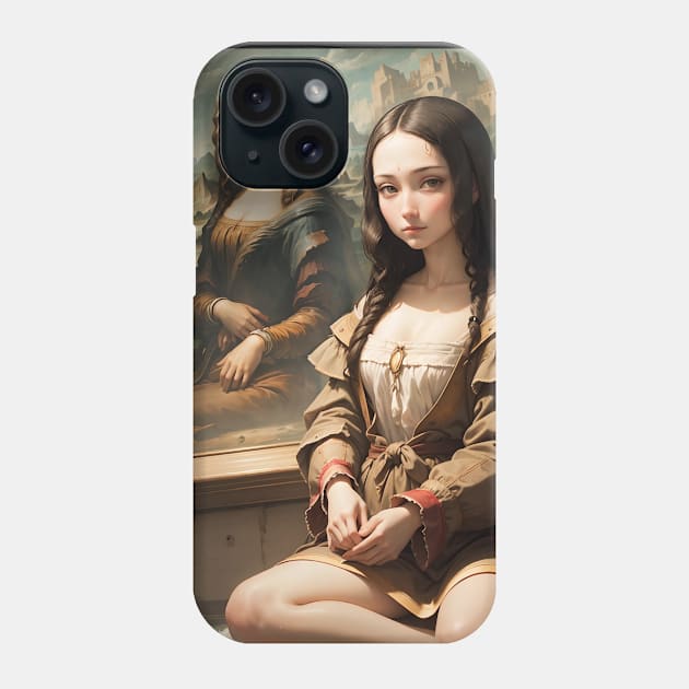 mona lisa Phone Case by CandyShop