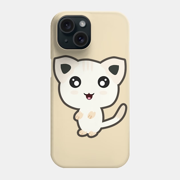 Kawaii Cat Phone Case by KawaiiNir