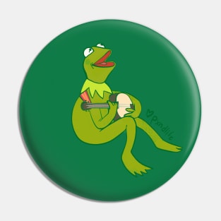 Banjo Kermit Pin