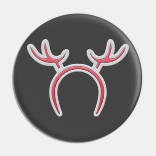 Cool Reindeer horns Pin