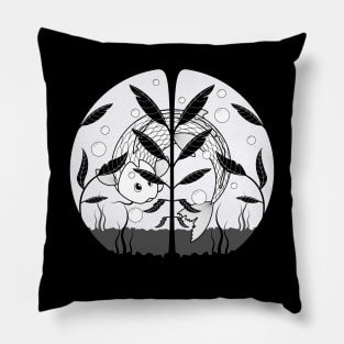 Aquarium BW Pillow