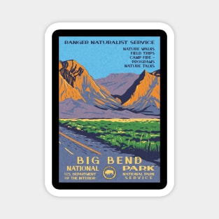 Big Bend National Park WPA Magnet