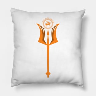 percy jackson Walker Scobell and the olympians series logo camp half blood t shirt Pillow