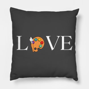 Love Painting Pillow