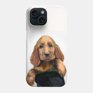 Golden retriever puppy Phone Case