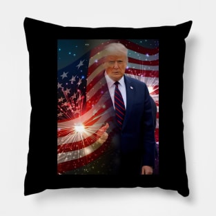 Donald J. Trump Patriot Pillow