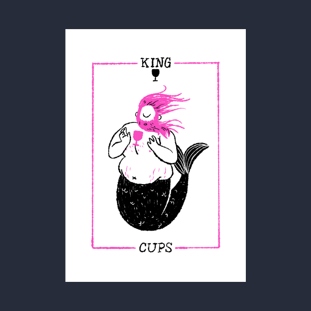 King of cups by seaeyedraw