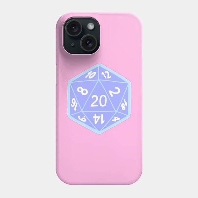 Twenty Sided Die Phone Case by evannave