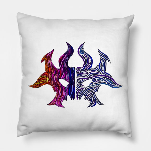 Cult of Rakdos Pillow by CallumHoare