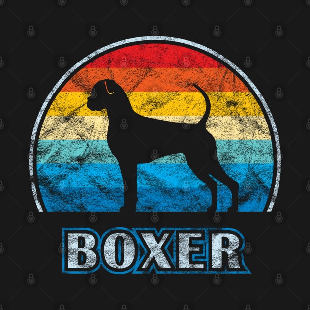 Boxer Vintage Design Dog by millersye