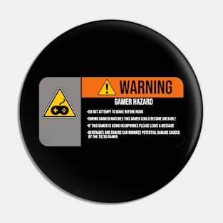 Gamer Hazard Pin