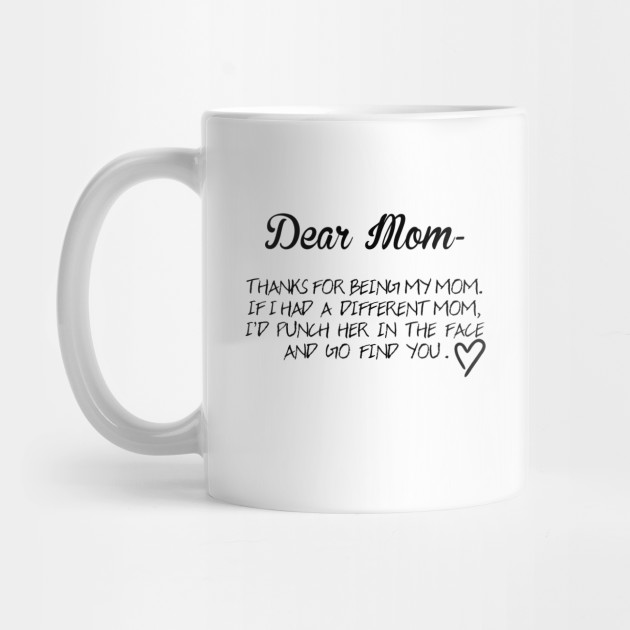 Mom Nutritional Facts Label Funny Gifts for Mom Gag Gift Coffee Mug Tea Cup  White