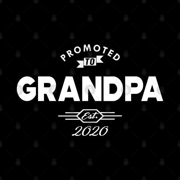 New Grandpa - Promoted to grandpa est. 2020 by KC Happy Shop