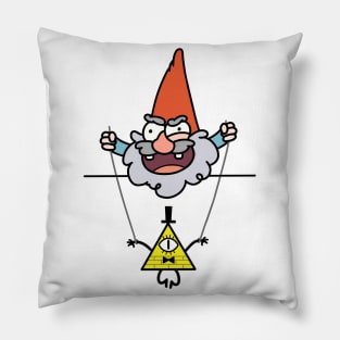 Shmebulok puppeteering Bill Cipher Pillow