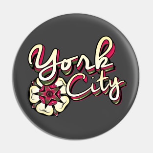 York City Jersey Logo Pin