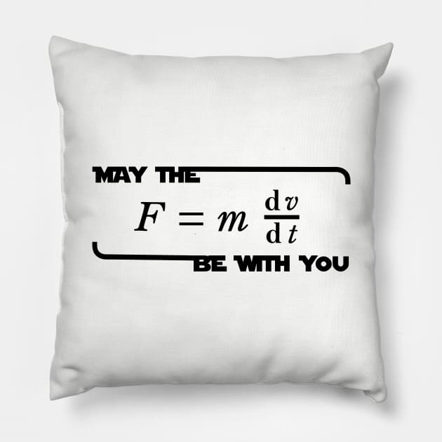 May the force be with yuo Pillow by totalfan