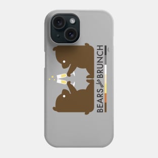 Bears Who Brunch Phone Case