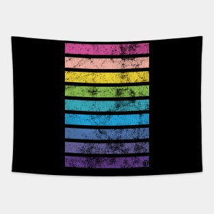 Neon Rainbow Tapestry