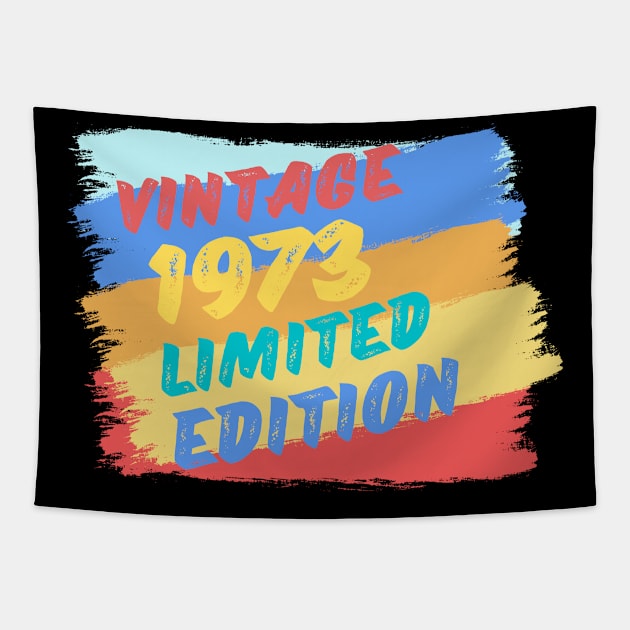 VINTAGE 1973 LIMITED EDITION Tapestry by Gunung Rinjani