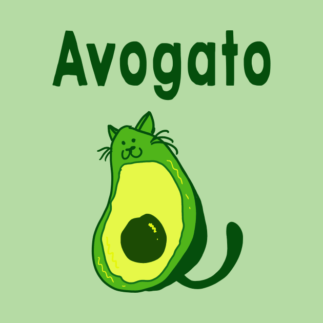 Avogato Kitty Cat  - puns are life by ckrickett