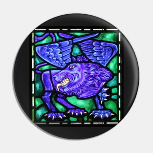 St. Mark's Winged Lion Evangelical Symbol Pin