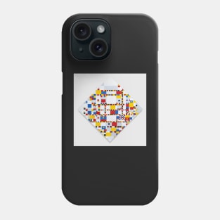 Victory Boogie Woogie by Mondrian Phone Case