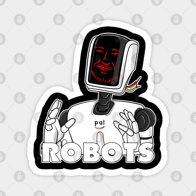 ROBOTS Magnet by MarianoSan