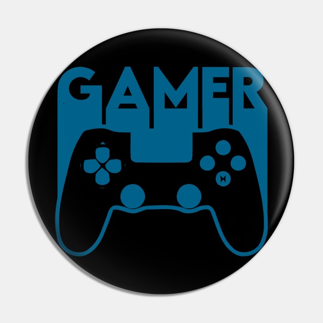 Gamer Gaming Gamepad Pin by Imutobi