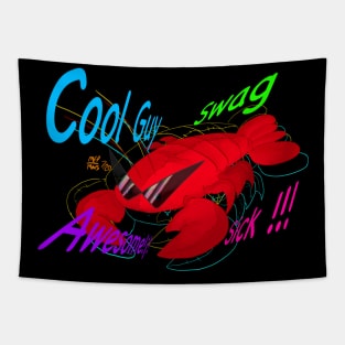 Cool Guy Lobster Tapestry