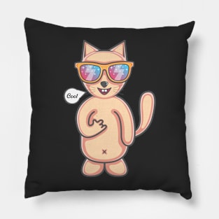 Cool cat full body Pillow