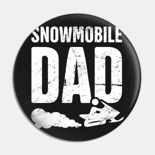 Snowmobile Dad Pin