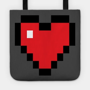 Pixel Heart Tote