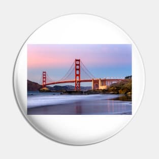 Golen Gate Bridge from Baker Beach Pin