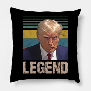 Funny Memes Legend Vintage Retro Gifts Pillow