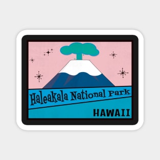 Haleakala National Park Hawaii Vintage Mid-Century 2 Magnet