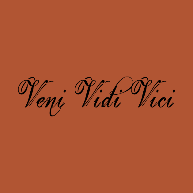 Veni Vidi Vici Minimalist by TheCultureShack