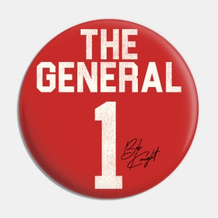 The General Jersey / Bobby Knight #1 Pin