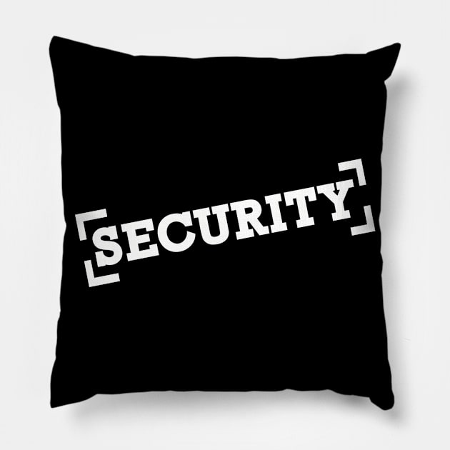 Security Pillow by Designzz