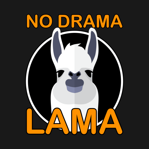 No Drama Lama Alpaka Lamas Funny by Hariolf´s Mega Store
