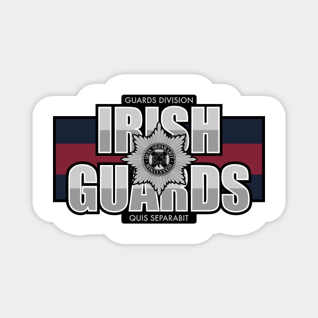 Irish Guards Magnet by Firemission45