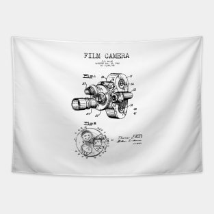 Film Camera Patent Tapestry