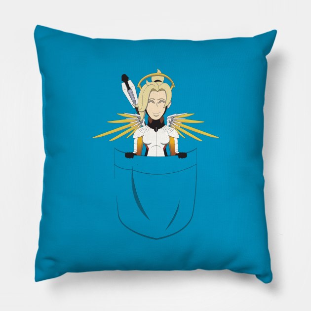 Pocket Healer: Mercy Pillow by rockbottle_designs