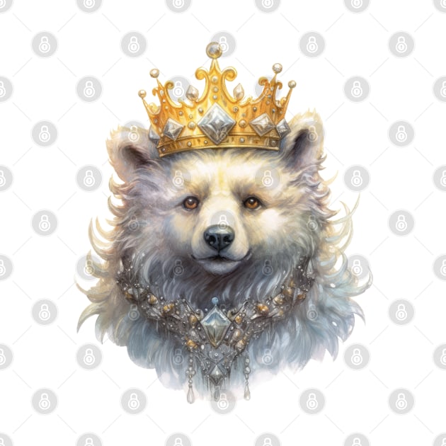 Polar Bear King by Chromatic Fusion Studio