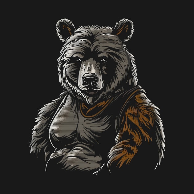 Burly Bear 3 by Bear Face Studios